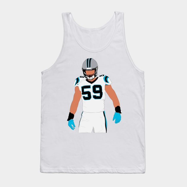 Luke Kuechly Tank Top by SickSticksCo